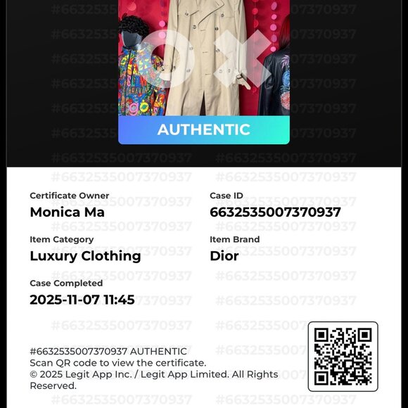 Vintage Authentic Christian Dior Monsieur Trench Coat – 1980s - Picture 5 of 12